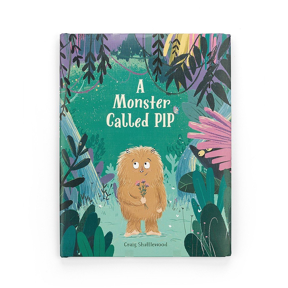 Jellycat Book - A Monster Called PIP    