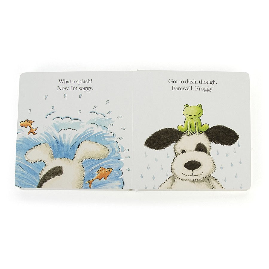 Jellycat Board Book - Puppy Makes Mischief    