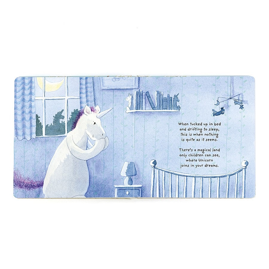 Jellycat Board Book - Magical Unicorn Dreams    