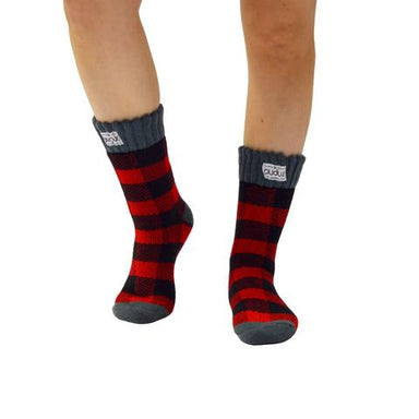 Boot Socks - Classic Red Lumberjack    