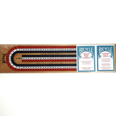 Bicycle Cribbage Board - 3 track    