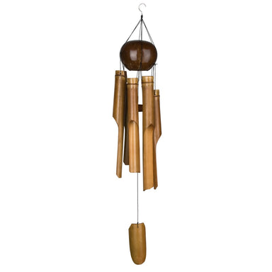 Whole Coconut Large Bamboo Chime    
