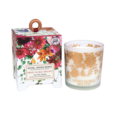 Sweet Floral Melody - Soy Wax Candle    