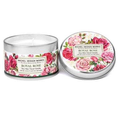 Royal Rose - Soy Wax Travel Candle    