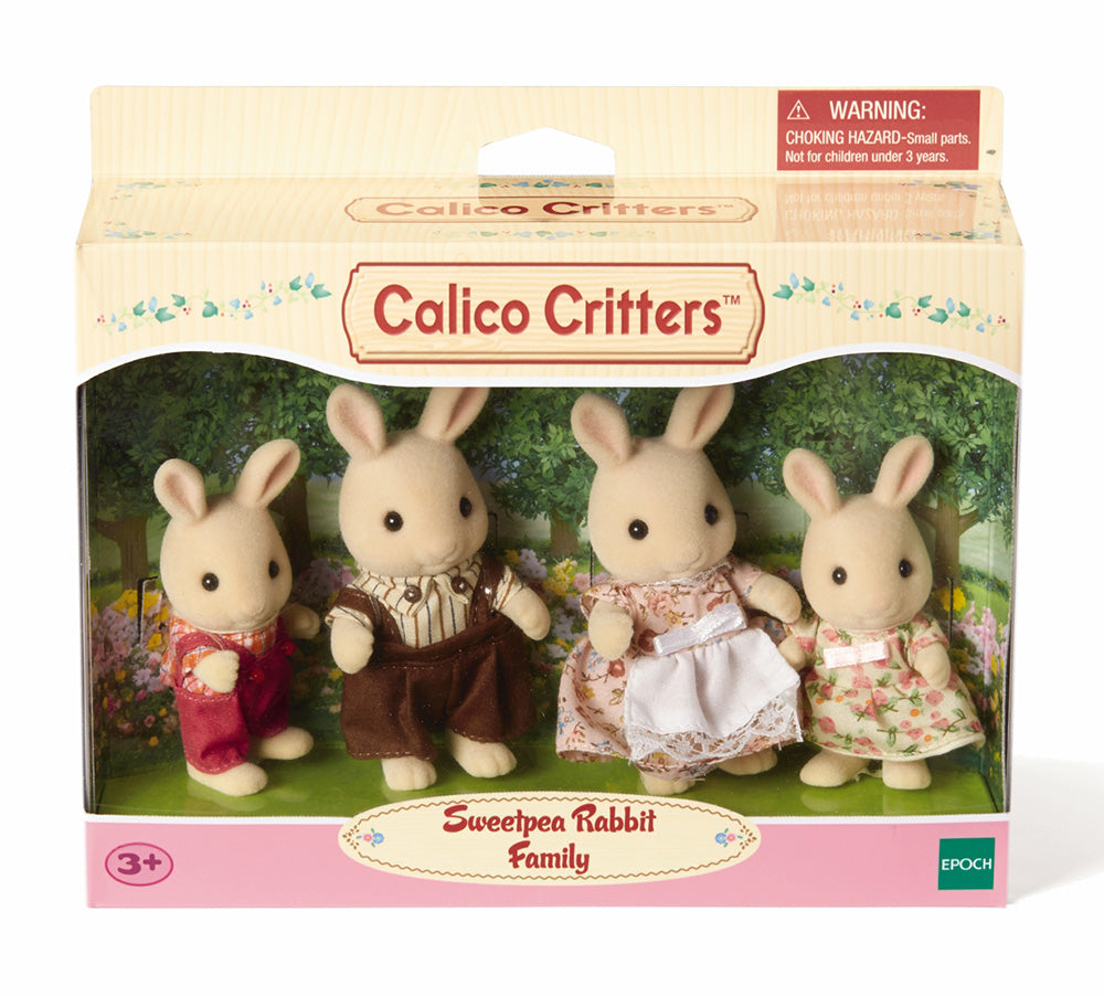 Calico Critters - Milk Rabbit Family    