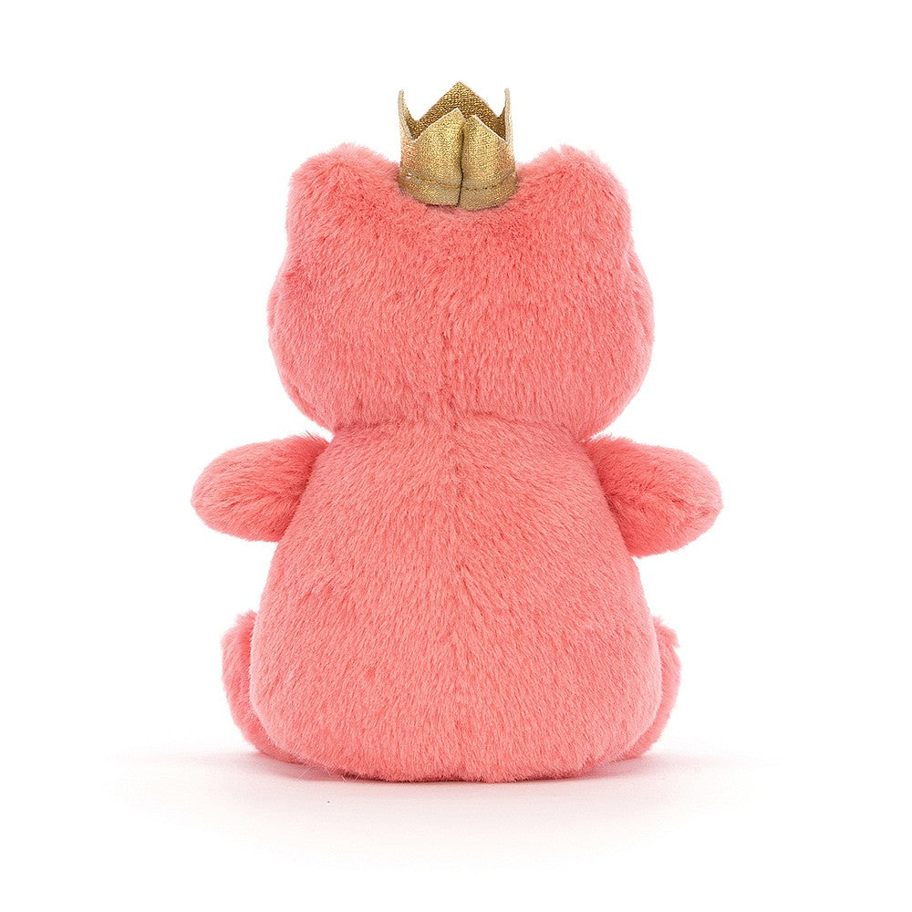 Jellycat Crowning Croaker Pink Frog    