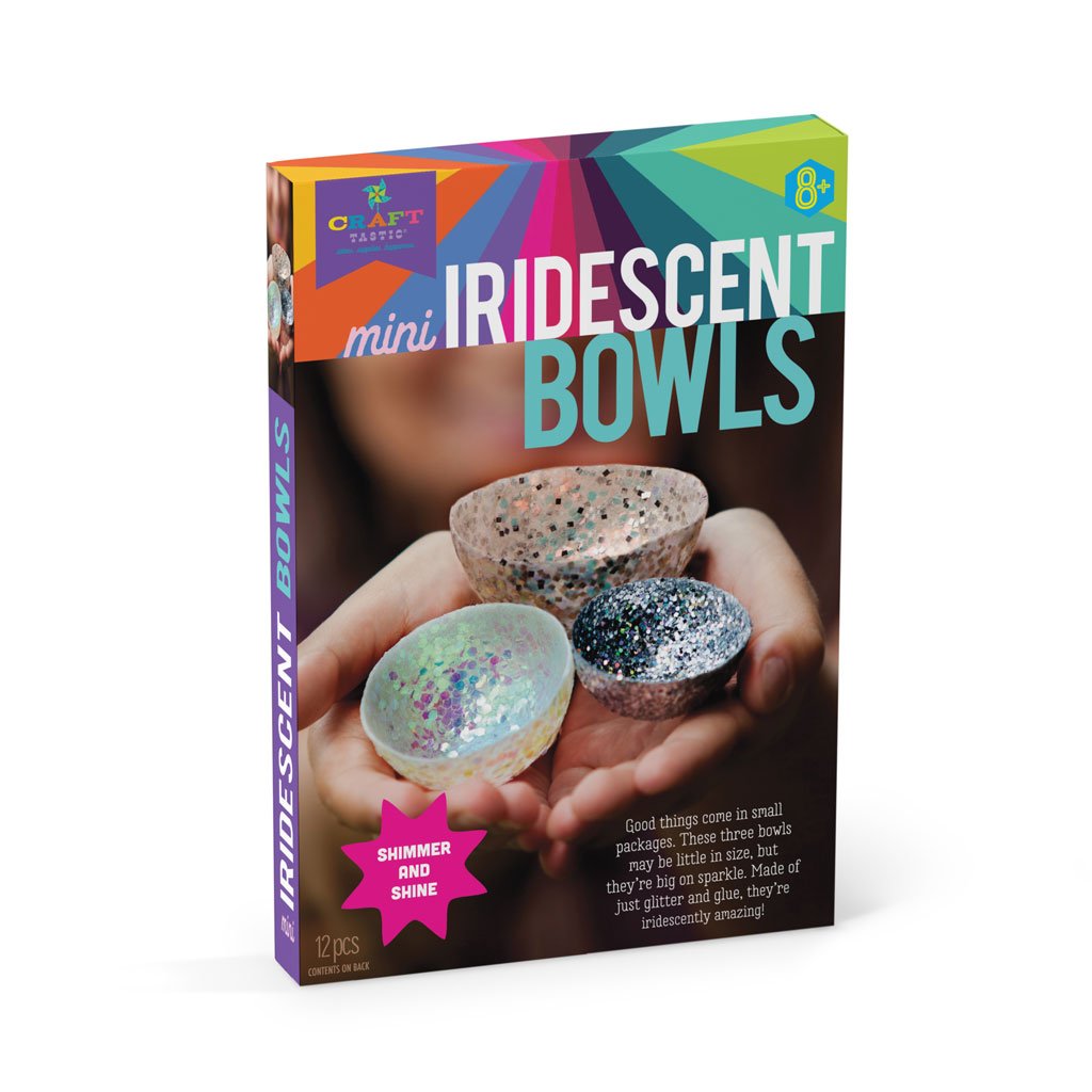 Mini Iridescent Bowls    
