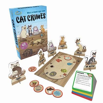 Cat Crimes Logic Game    