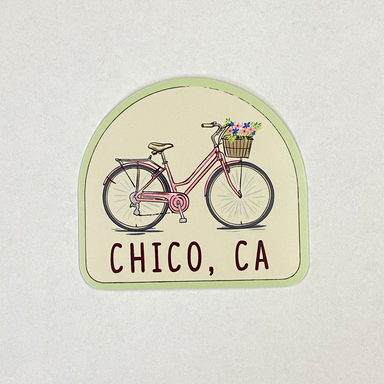 Chico Sticker - Bike With Basket    