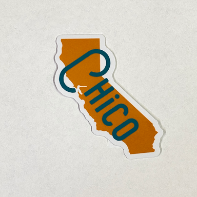 Chico Sticker - Cali State Name    