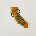 Chico Sticker - Cali State Name    