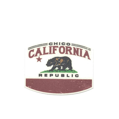 Chico Sticker - Mini - Freedom Cali Bear    