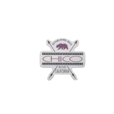 Chico Sticker - Mini - Think Thrice Bear Design    