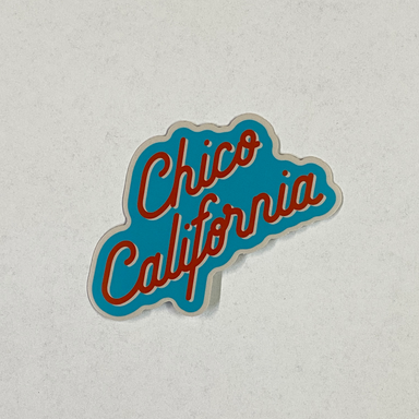 Chico Sticker - Retro Script    