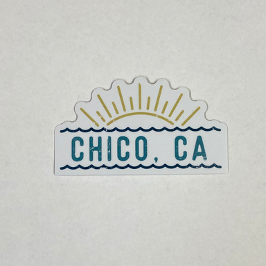 Chico Sticker - Sunburst Wave    