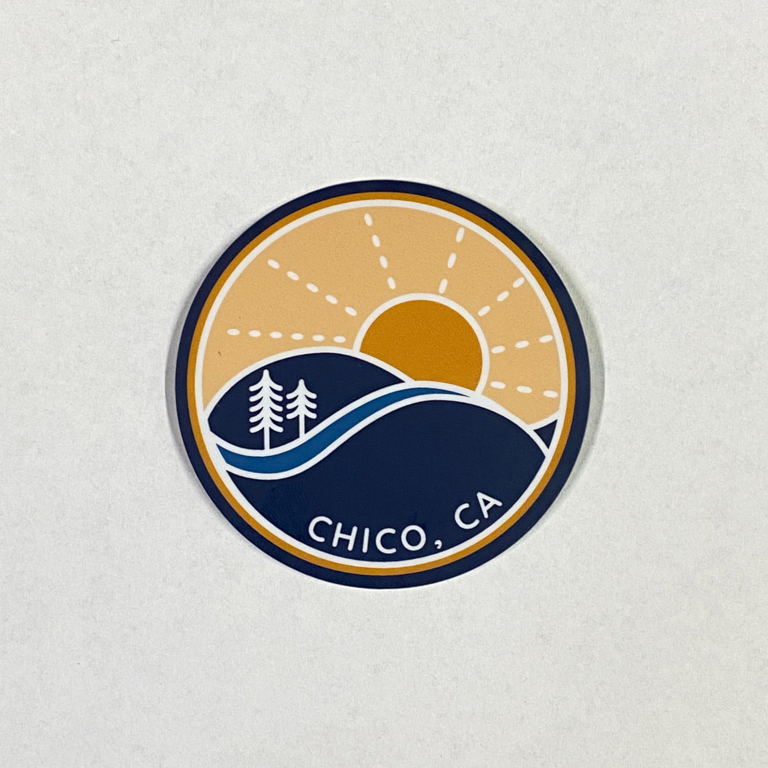 Chico Sticker - Sunset Hills    
