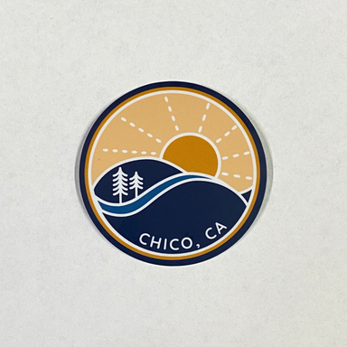 Chico Sticker - Sunset Hills    