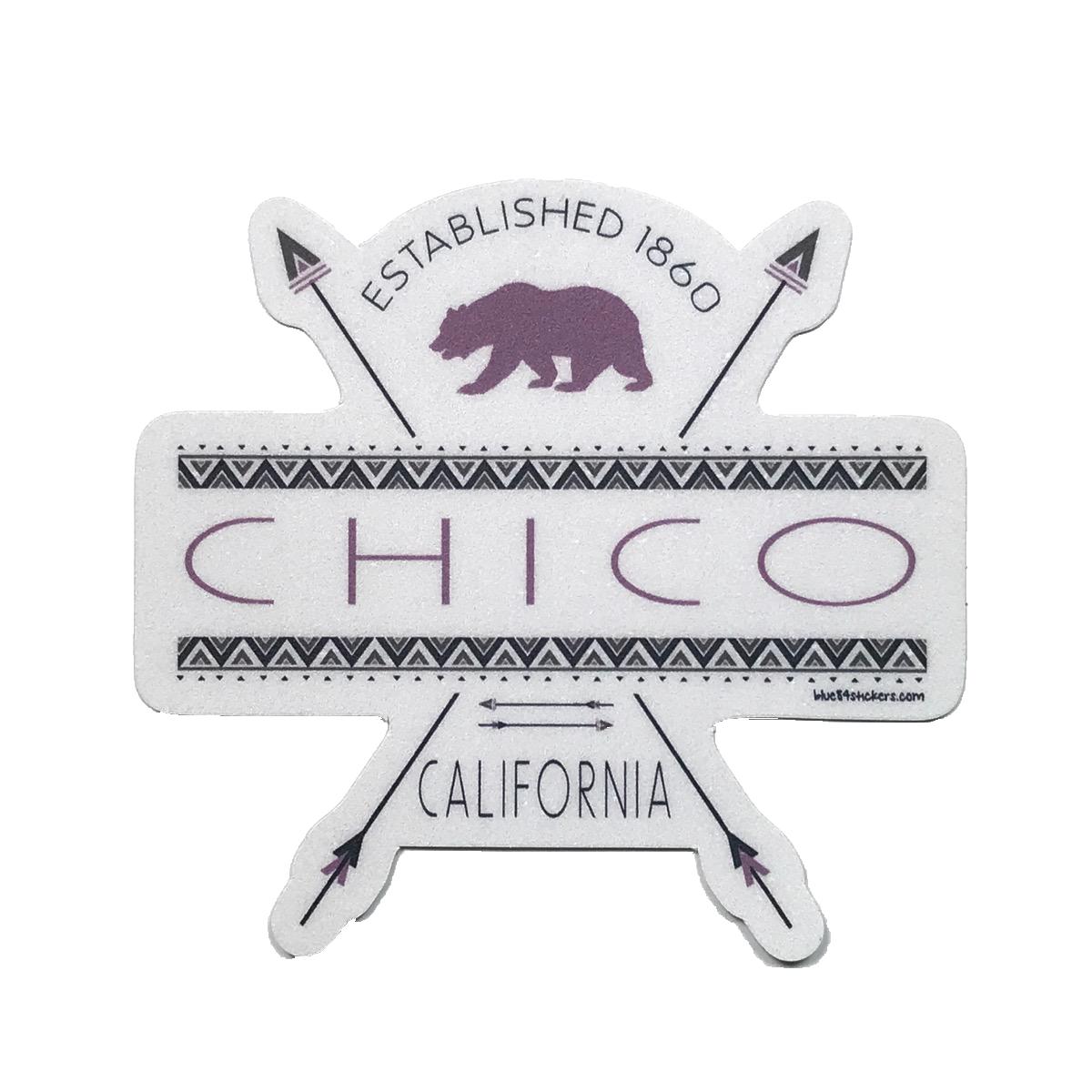 Chico Sticker - Think Thrice Bear Design    