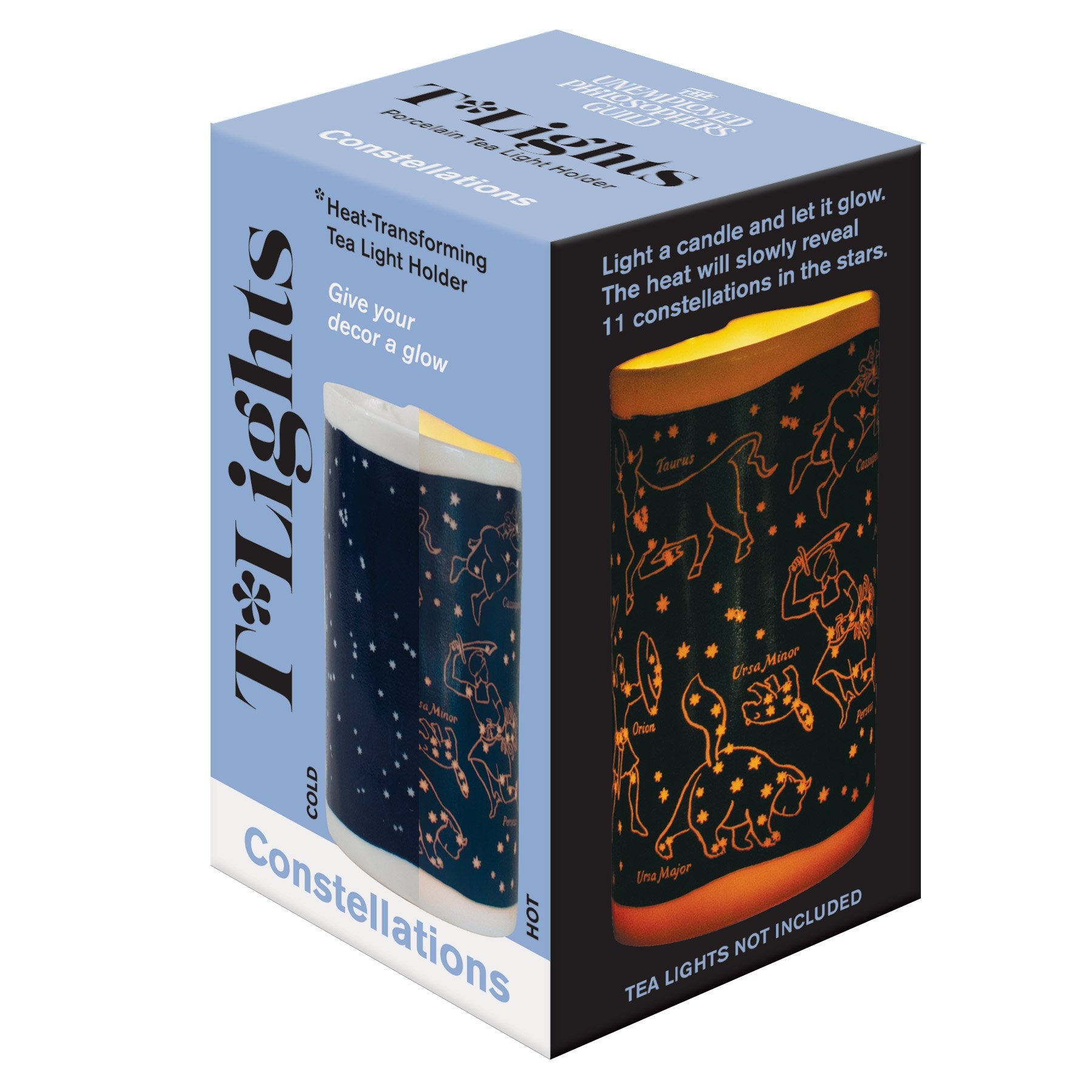 Constellations - Heat Transforming Tea Light Holder    
