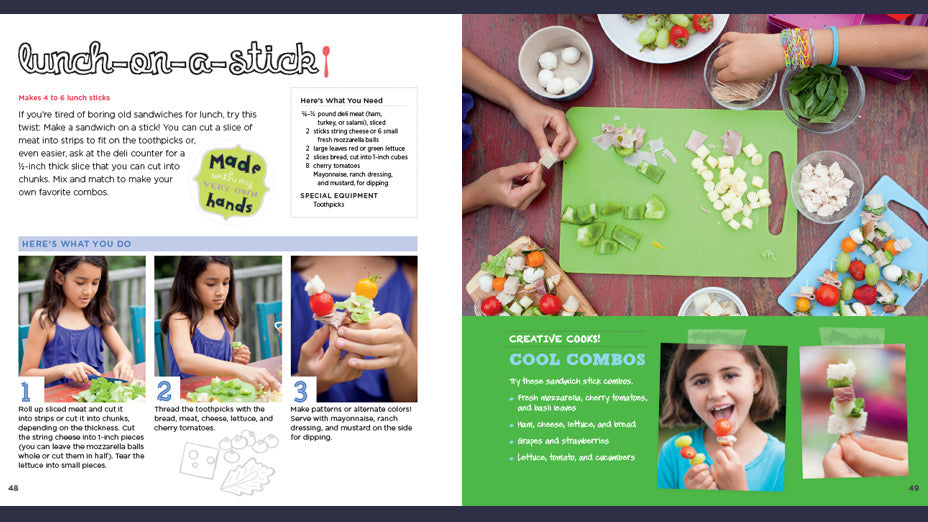 Cooking Class - 57 Fun Recipes Kids Will Love To Make (and eat!)    