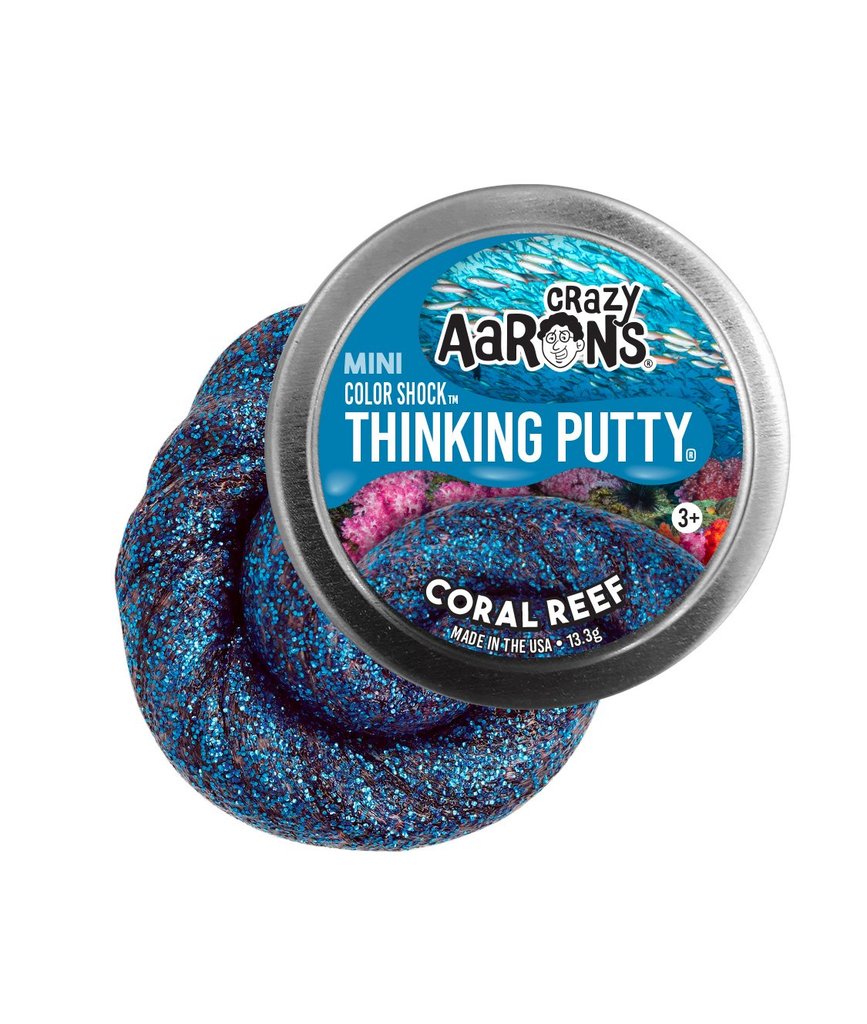 Crazy Aaron's Coral Reef - Mini Color Shock Thinking Putty    