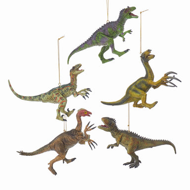 Dinosaur Ornament - Single, Various Species Options