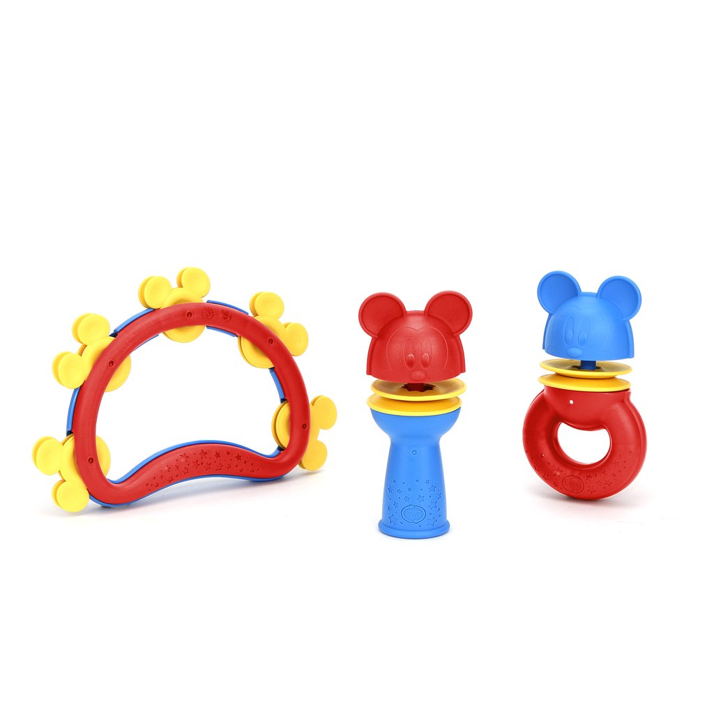 Green Toys Disney - Mickey Mouse Shake & Rattle Set — Bird in Hand