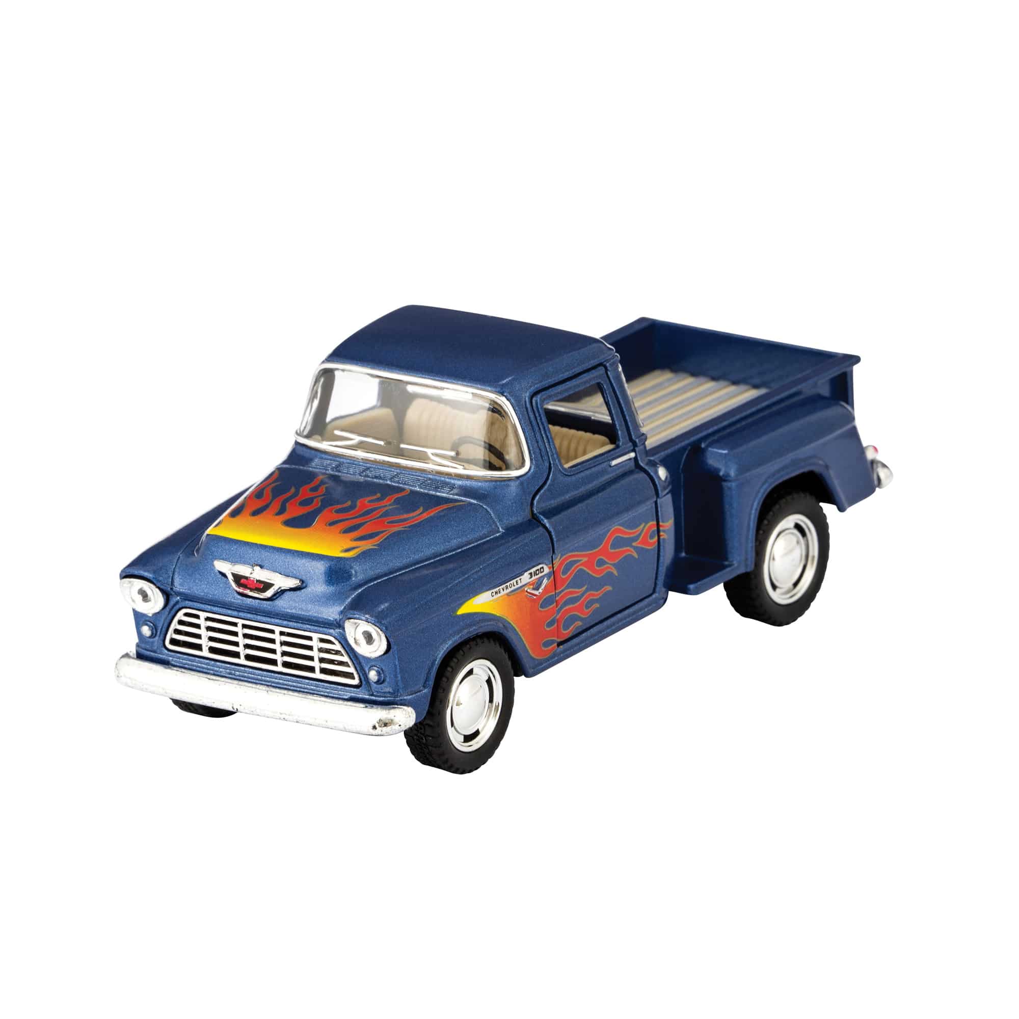 Lazy Modeller Flame Paint Masks – 1/25 Scale – Fits AMT 1955-57 Chevy Pickup Cameo/Stepside