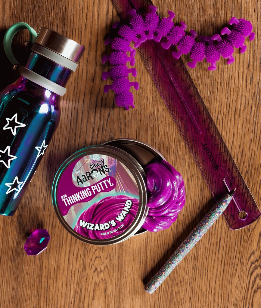 Crazy Aaron's Wizard's Wand - Glowbrights Thinking Putty    