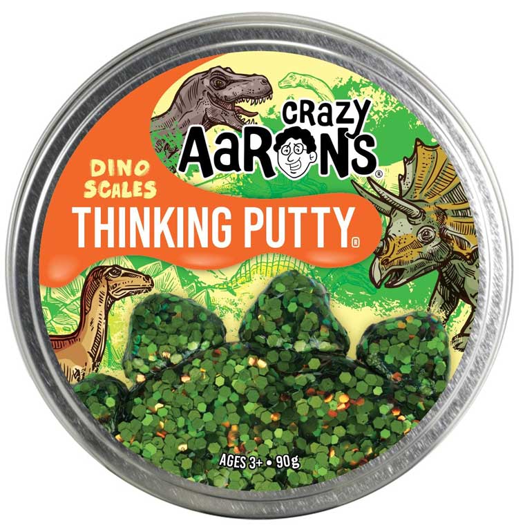Crazy Aaron's Dino Scales Prehistoric Thinking Putty    