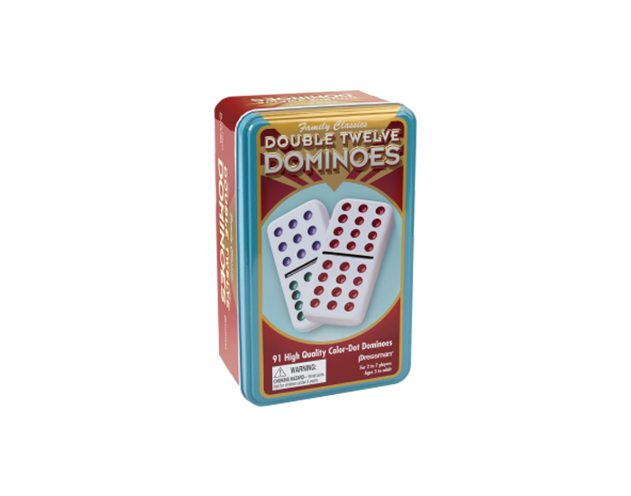 Double Twelve Dominoes - Color Dot    