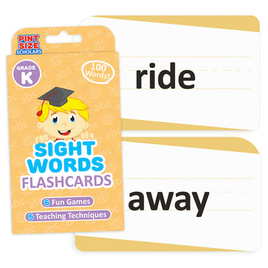 Sight Words Flashcards - Grade K    