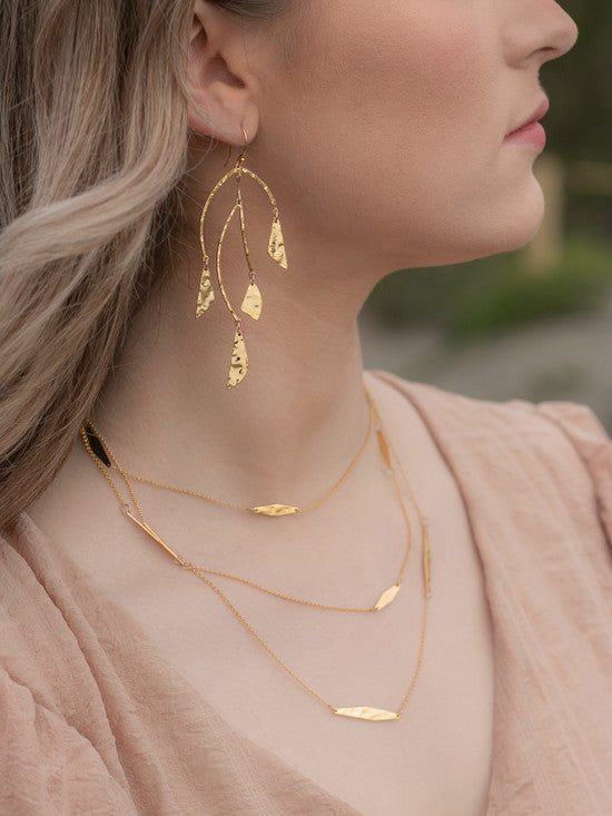 Holly Yashi South Beach Earrings - Gold    