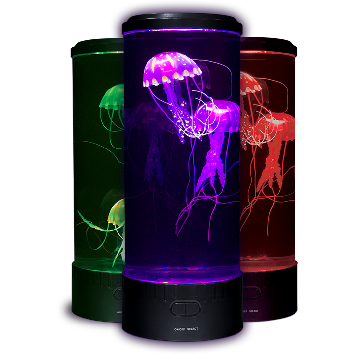 Electric Jellyfish Mood Light - Color Changing Flourescent Jellyfish    