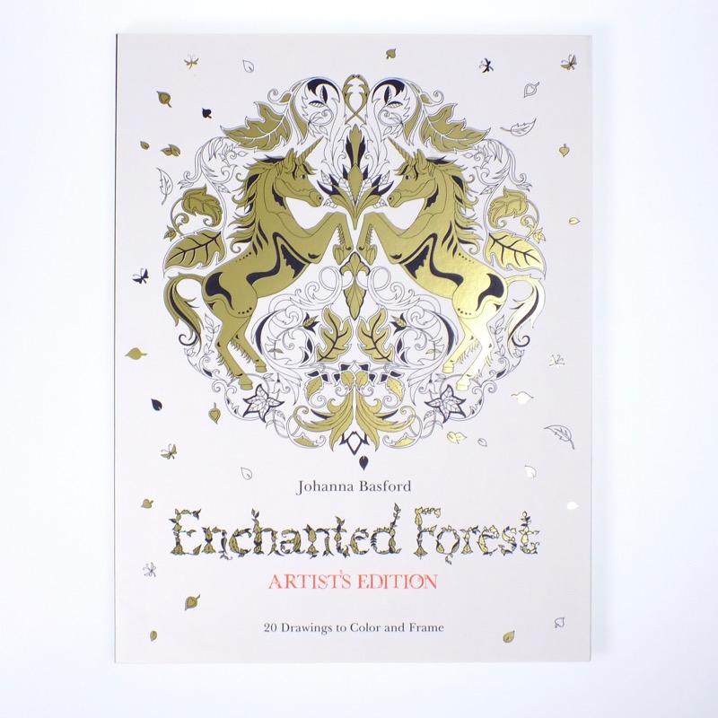 Enchanted Forest Artists Edition Coloring Book    