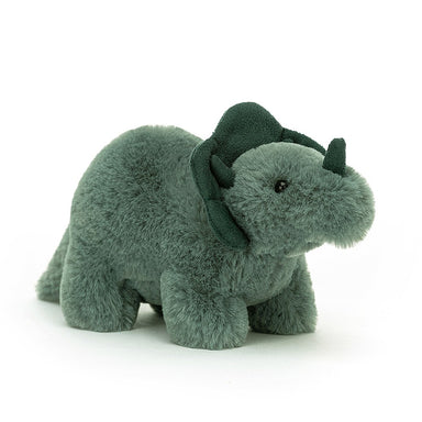 Jellycat Fossilly Triceratops - Small    