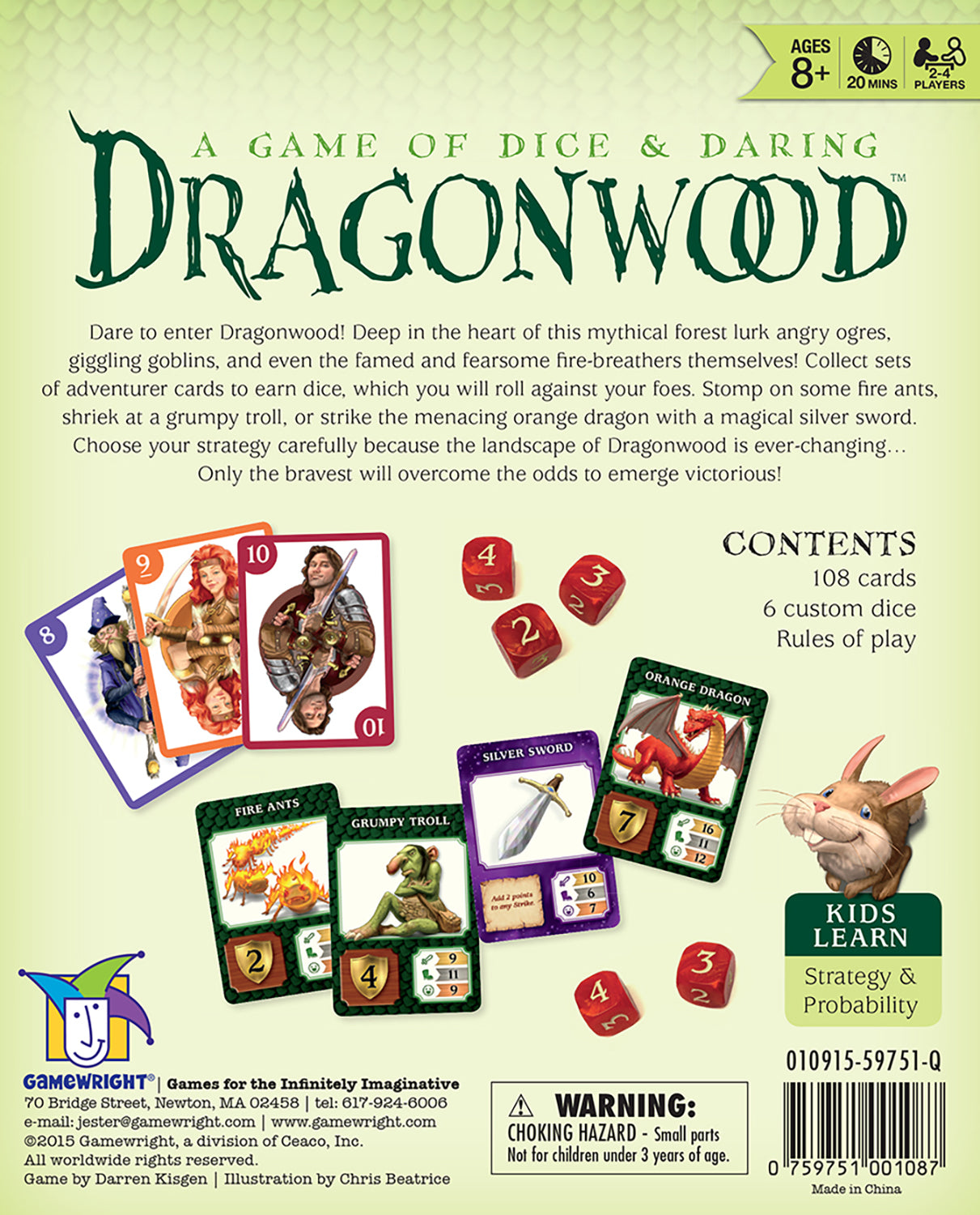 Dragonwood - A Game of Dice and Daring    