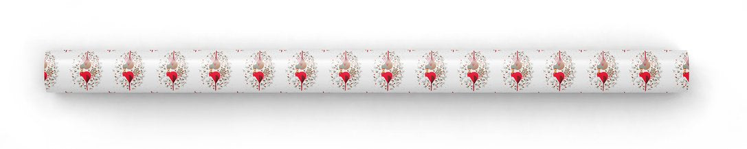 Charley Harper Cardinals - Designer Gift Wrap    