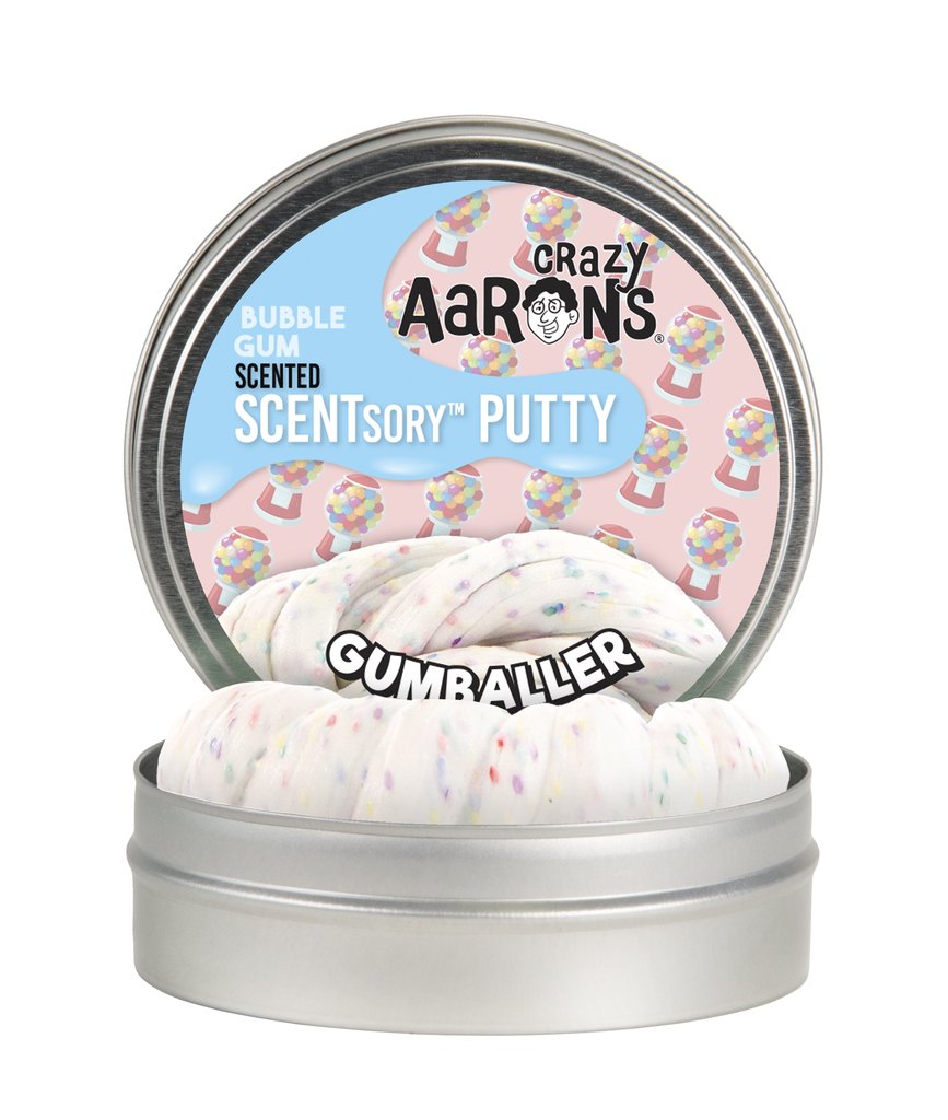 Crazy Aaron's Gumballer Bubble Gum - Scented Scentsory Thinking Putty    