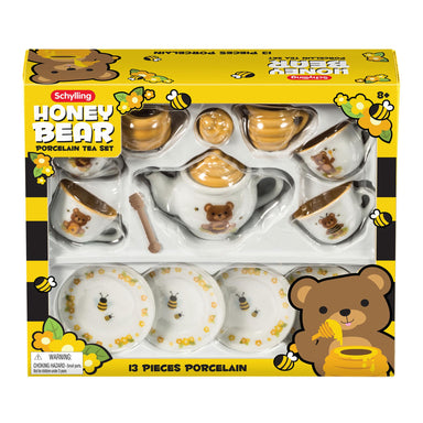 Honey Bear Porcelain Tea Set    