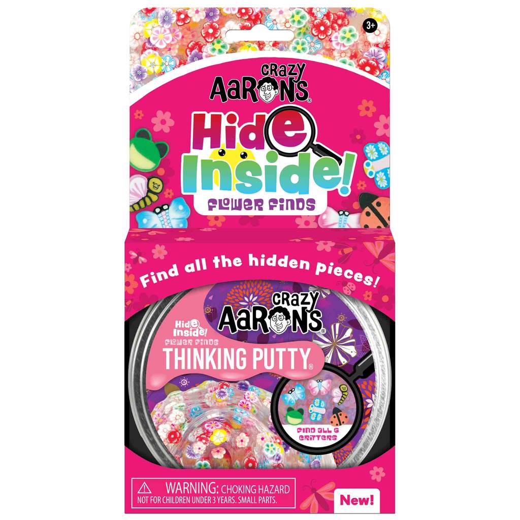 Crazy Aaron's Flower Finds - Hide Inside Thinking Putty    