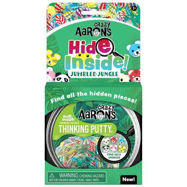 Crazy Aaron's Jumbled Jungle - Hide Inside Thinking Putty    