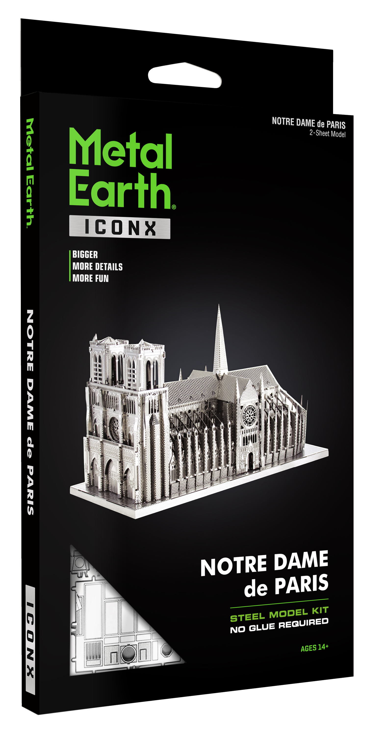Metal Earth Iconx - Notre Dame de Paris    