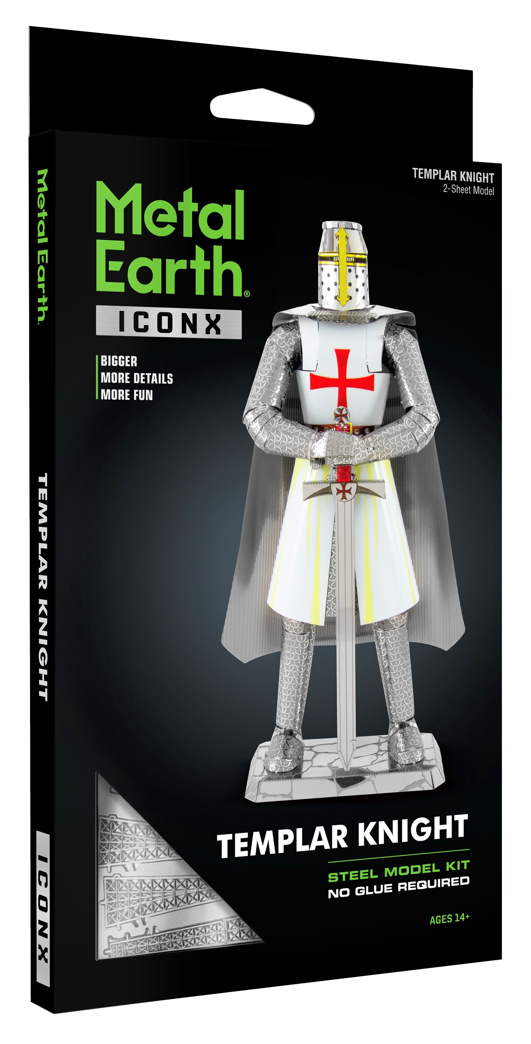 Metal Earth Iconx - Templar Knight    