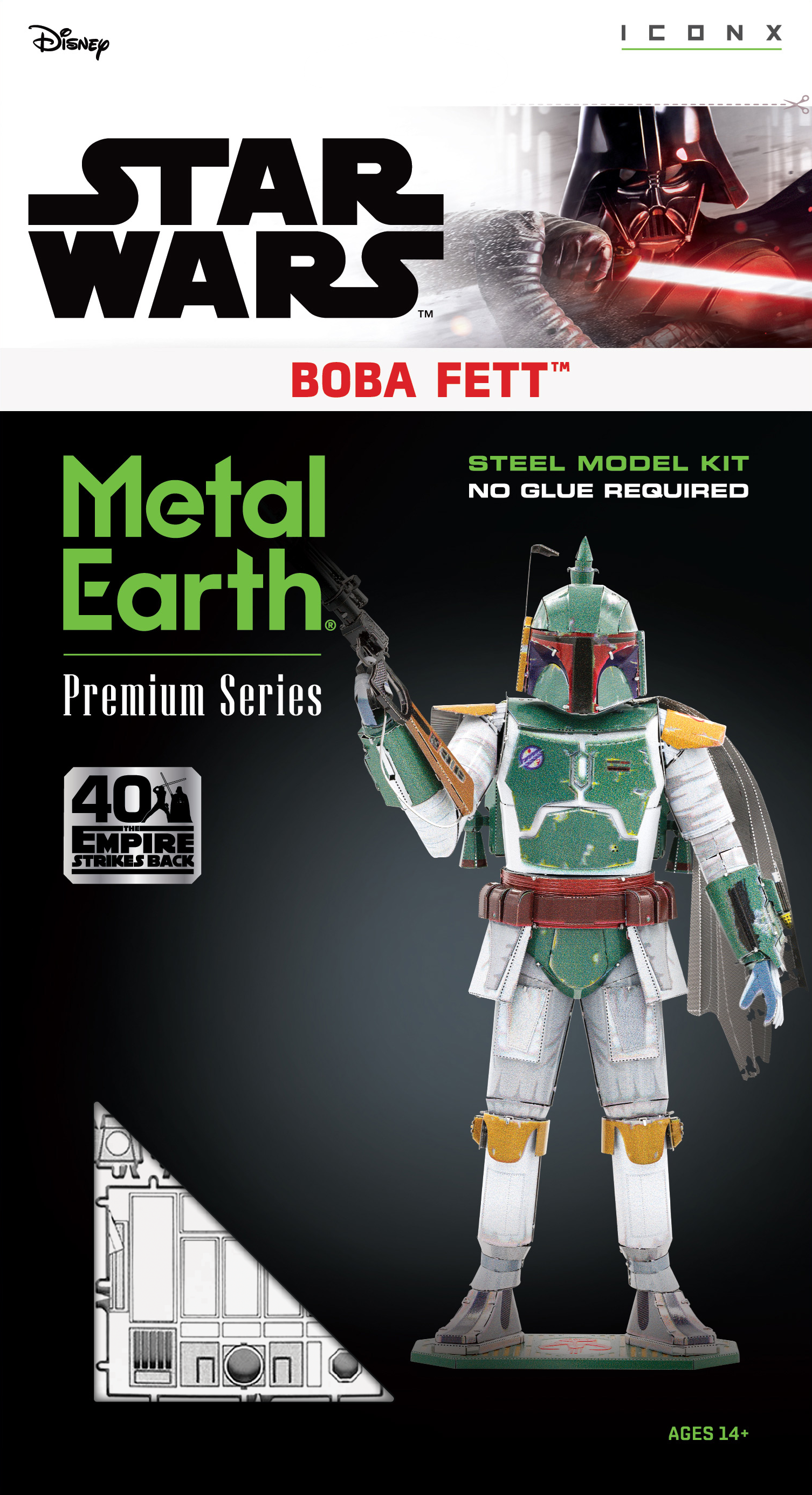 Metal Earth Iconx - Star Wars Boba Fett    