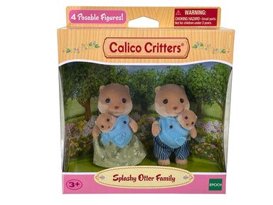 Calico Critters - Splashy Otter Family    