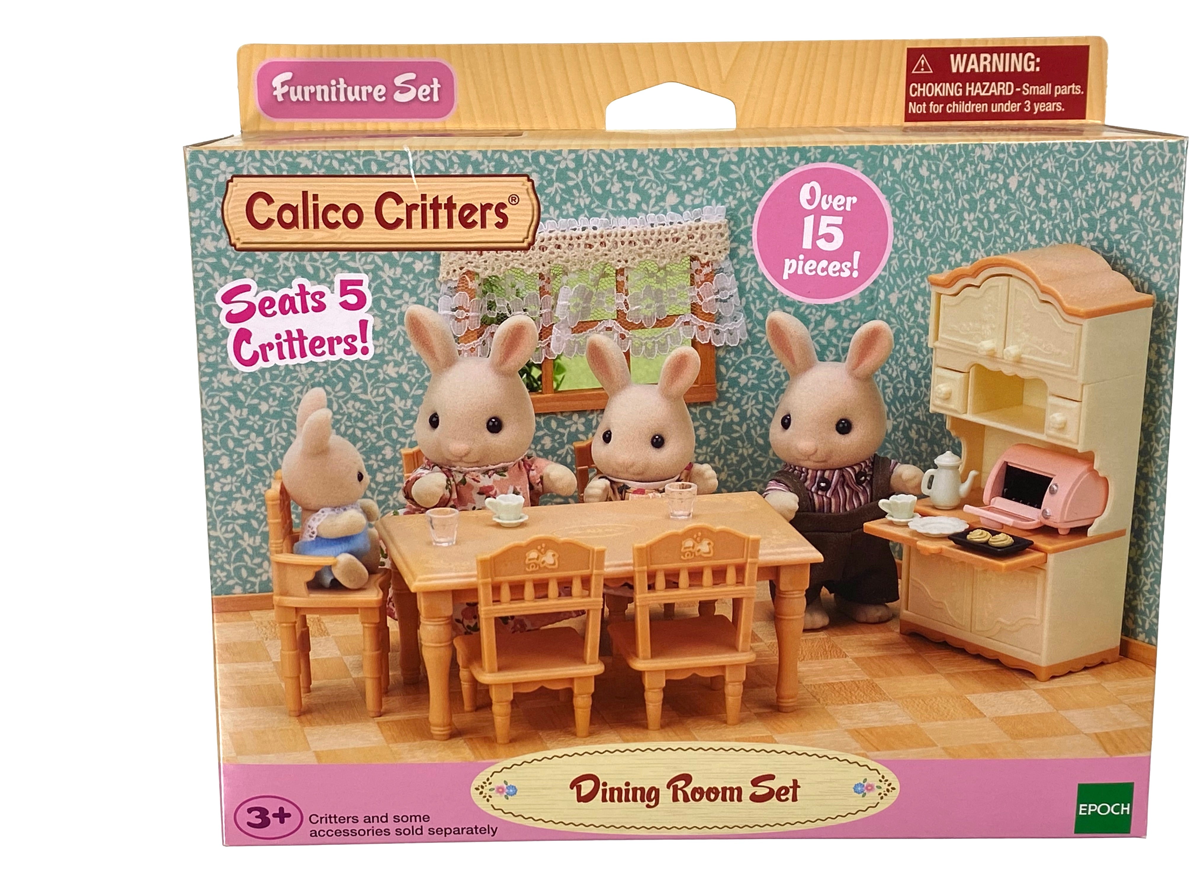 Calico Critter Dining Room Set    