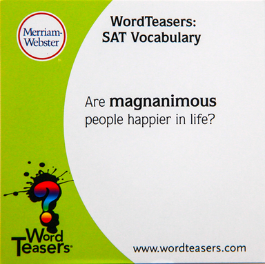 Word Teasers SAT Vocabulary    