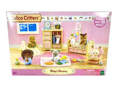 Calico Critters Baby's Nursery set    