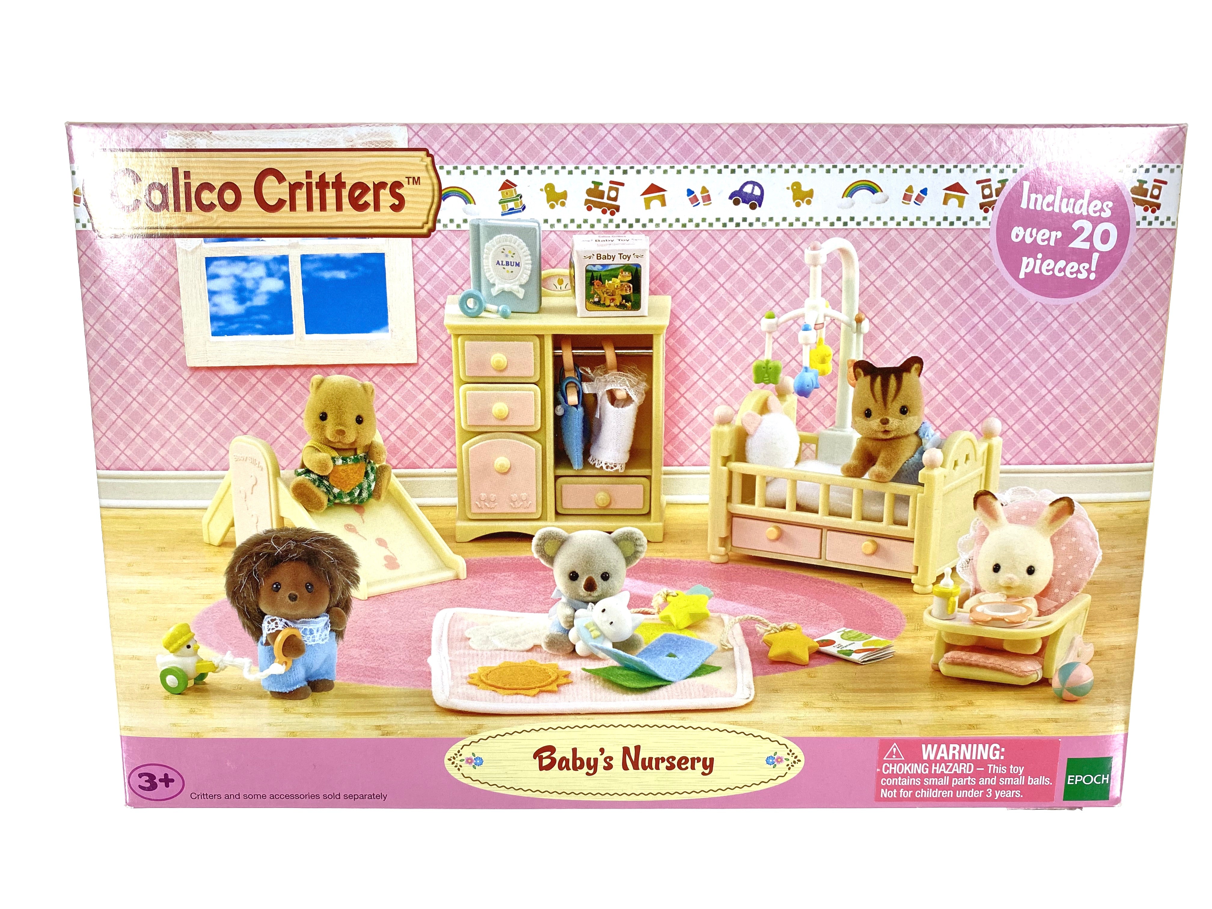 Calico Critters Baby's Nursery set    